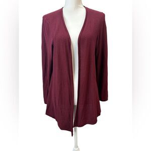 Torrid Maroon Open-Front Cardigan Size 14/16